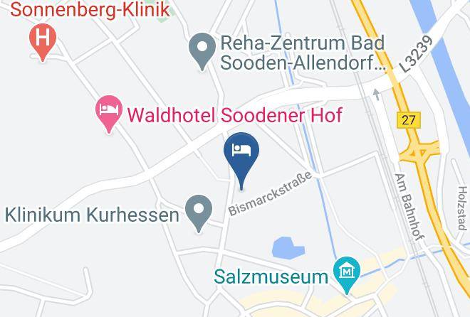 Werra Meisner Kreis - Pension Haus Erika Maps
