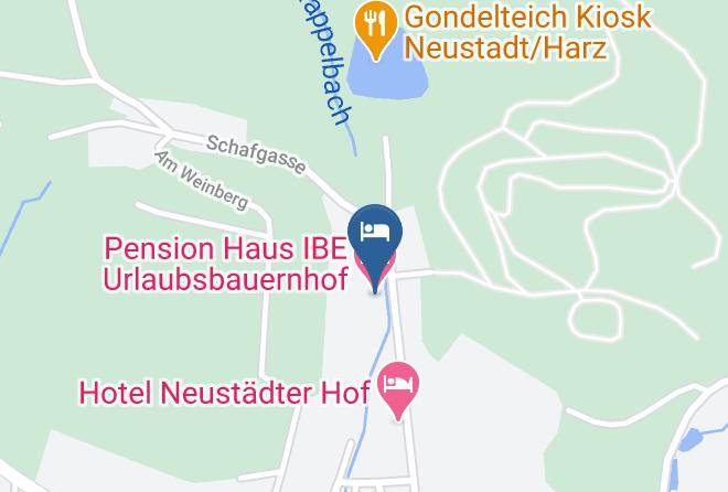 Nordhausen - Pension Haus Ibe Urlaubsbauernhof Maps