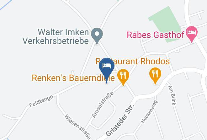 Ammerland - Pension Haus Im Grunen Fam Schmitz Maps