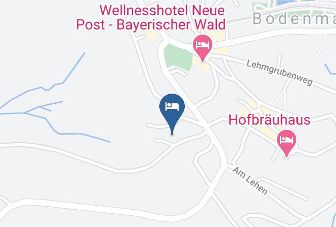 Regen - Pension Haus Leutner Maps