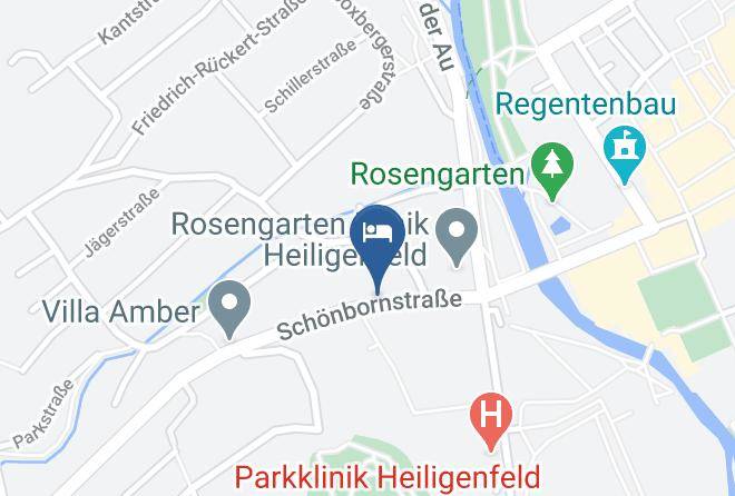 Hotel Pension Haus Marga Bad Kissingen Map