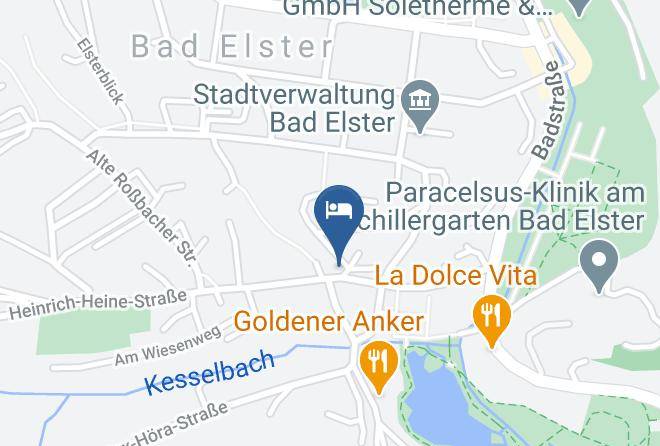 Vogtlandkreis - Pension Haus Mozart Burgunda Riedel Maps