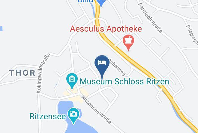 Zell Am See - Pension Haus Nikolaus Maps