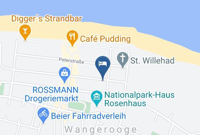 Friesland - Pension Haus Normannia Maps