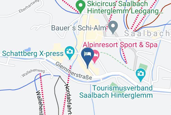 Zell Am See - Pension Haus Pilch Maps