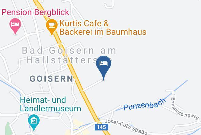 Gmunden - Pension Haus Puntigam Maps