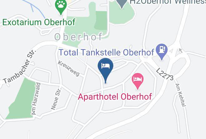 Schmalkalden Meiningen - Pension Haus Saarland Maps