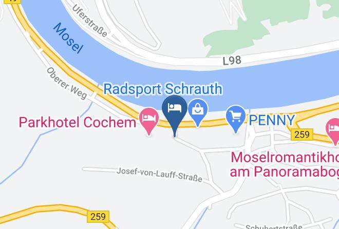 Cochem Zell - Pension Haus Thies Maps