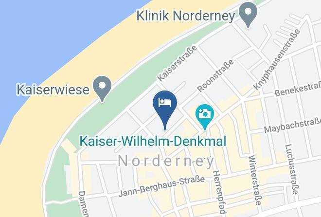 Aurich - Pension Haus Weierts Maps
