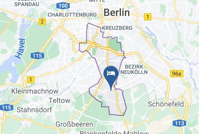Stadt Berlin - Pension Haus Werth Berlin Maps