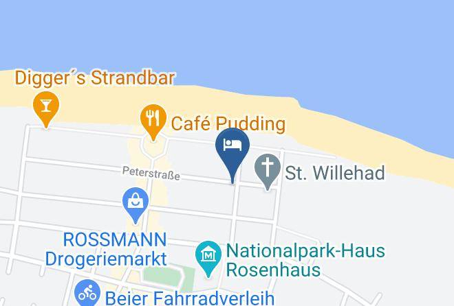 Friesland - Pension Haus Zum Damenpfad Maps