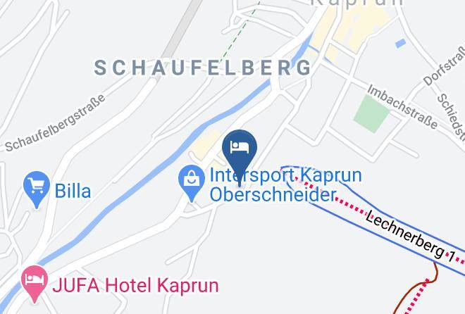 Zell Am See - Pension Hauserhof Maps