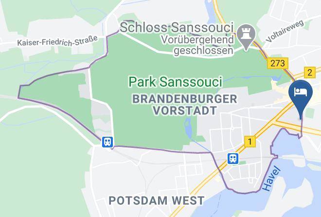 Potsdam - Pension An Der Havelbucht Maps
