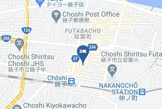 Choshi City - Izuya Business Hotel Maps