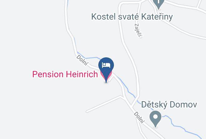 Most - Pension Heinrich Maps