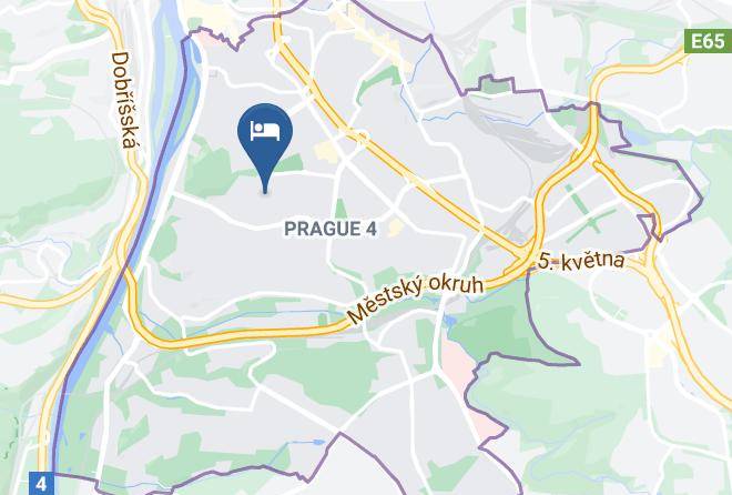 Prague - Pension Helena Maps