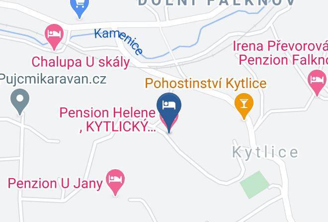 Decin - Pension Helene Kytlicky Minipivovar Helene Maps