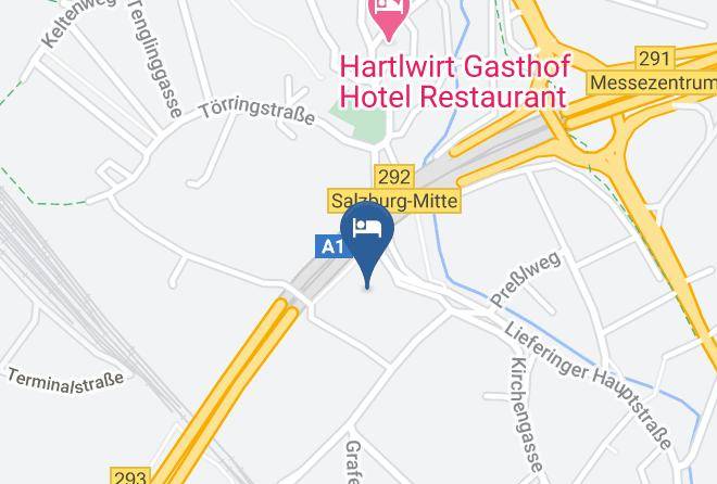 Salzburg - Pension Helmhof Salzburg Maps