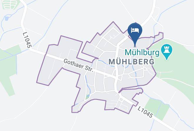 Gotha - Pension Hering Maps