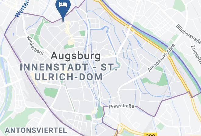 Augsburg - Pension Herrenhauser Maps