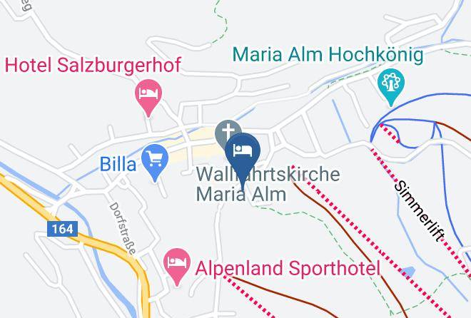 Zell Am See - Pension Herzog Maps