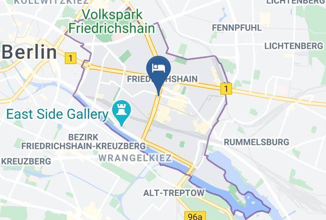 Stadt Berlin - Pension Hexe Maps