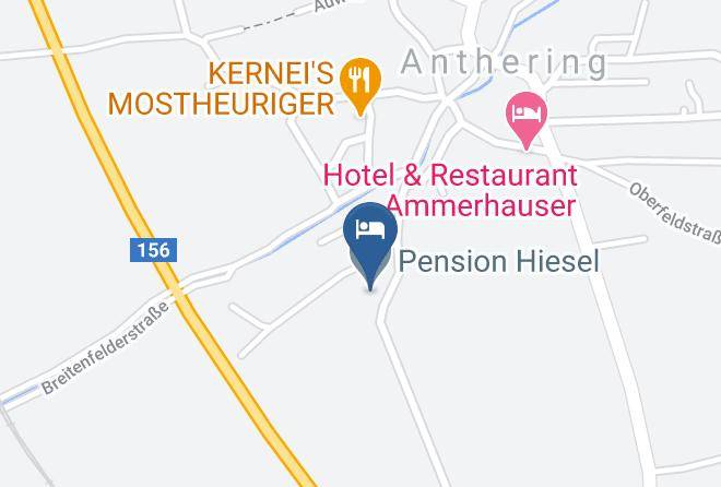 Salzburg Umgebung - Pension Hiesel Maps