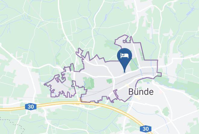 Herford - Pension Highway Bunde Maps