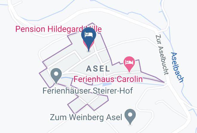 Waldeck Frankenberg - Pension Hildegard Hille Maps