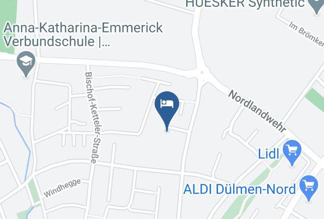 Coesfeld - Pension Hillen Maps