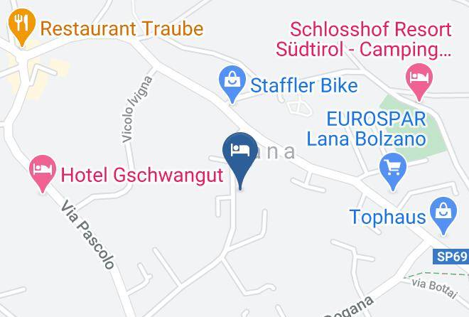 Bolzano - Pensione Hilpold Maps