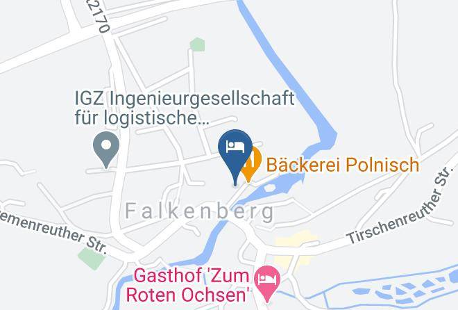 Tirschenreuth - Pension Hofer Maps