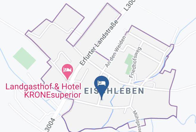 Ilm Kreis - Pension Hoffmann Maps
