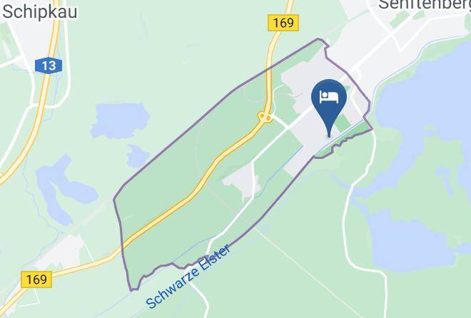 Oberspreewald Lausitz - Pension Hoffmann Maps