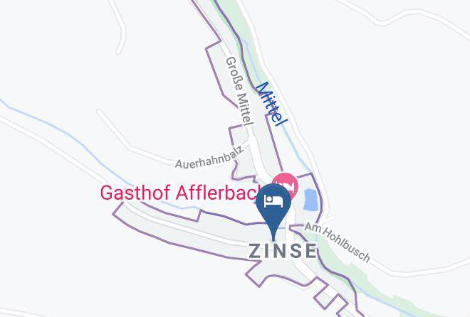 Siegen Wittgenstein - Pension Hofius Maps