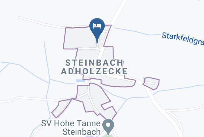 Ansbach - Pension Hohe Tanne Steinbach Fam Schwager Maps