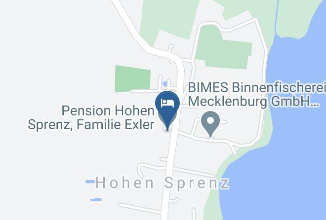 Rostock - Pension Hohen Sprenz Familie Exler Maps