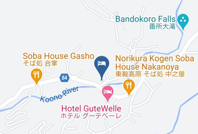 Matsumoto City - Pension Hokibosi Maps