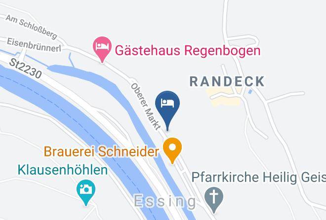 Kelheim - Pension Holzapfel Maps