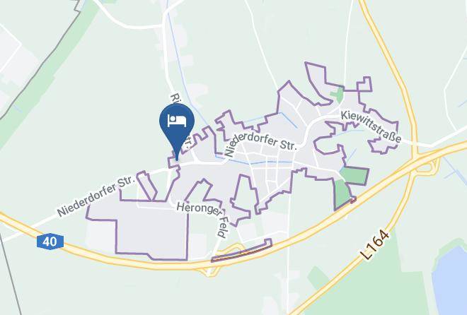 Cleves - Pension Horst Maps