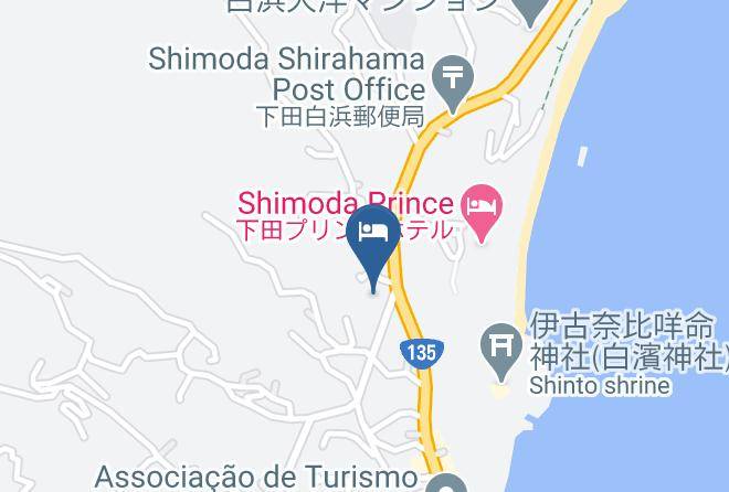 Shimoda City - Pension Hoshinosuna Maps
