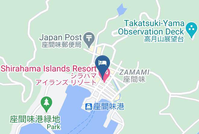 Zamami Vil Shimajiri District - Pension Hoshizuna Maps