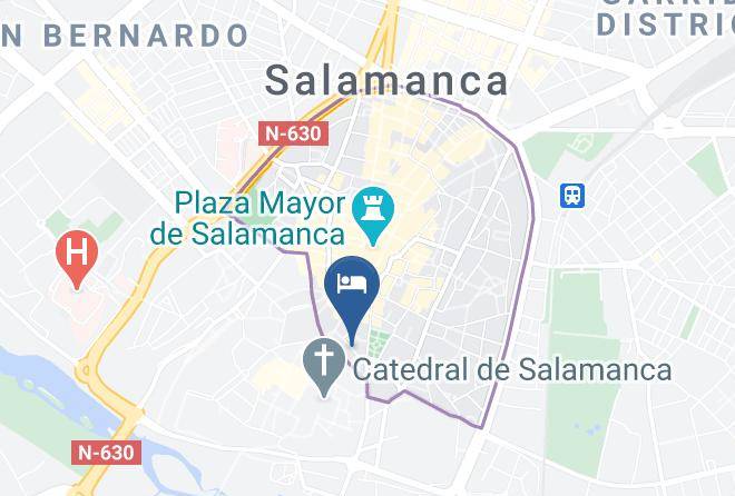 Salamanca - Pension Estefania Maps