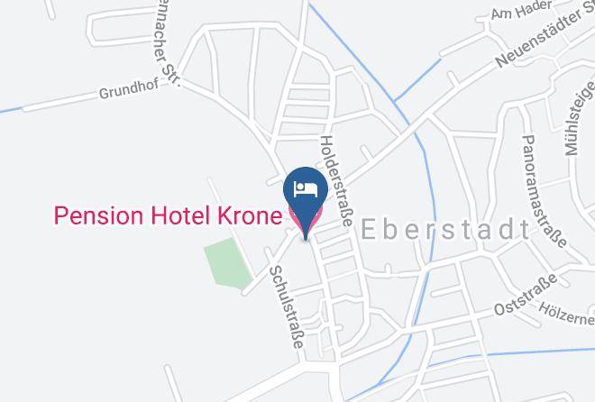 Heilbronn - Pension Hotel Krone Maps