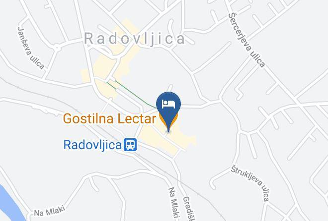 Radovljica - Gostilna Lectar Maps