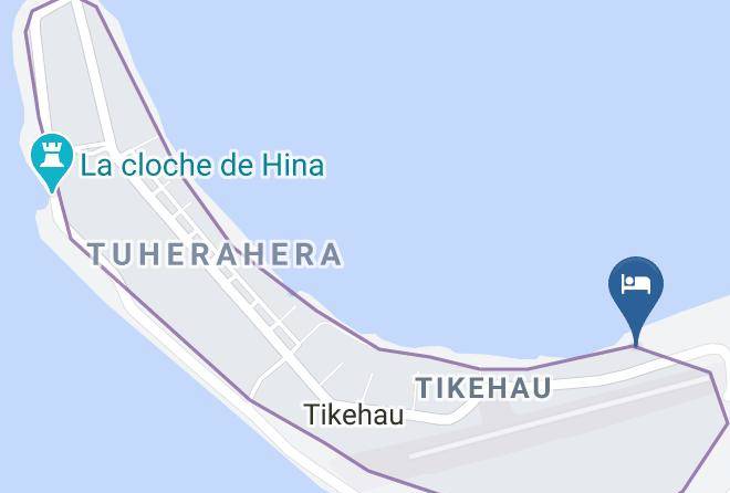 Rangi Roa - Pension Hotu Tikehau Maps