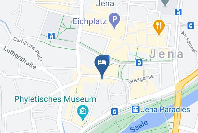 Jena - Pension H&r Stadtmitte Maps