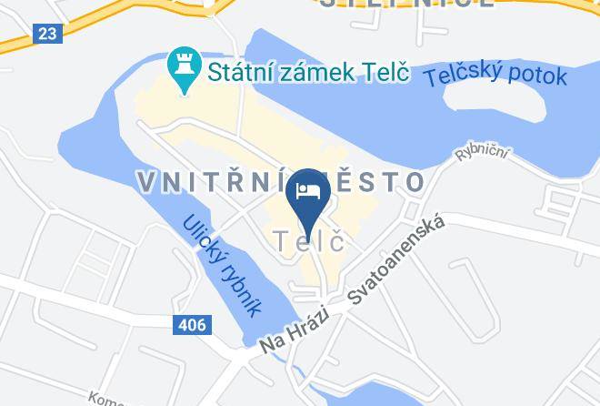 Jihlava - Pension Hradebni Maps