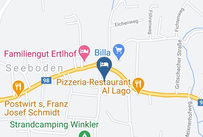 Spittal An Der Drau - Pension Hrnjic Maps