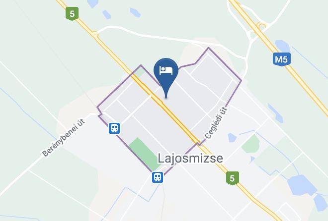 Lajosmizse - Pension Ida Maps